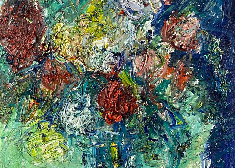 Dying Flowers With Carnations Art | Chris Kappmeier Studio