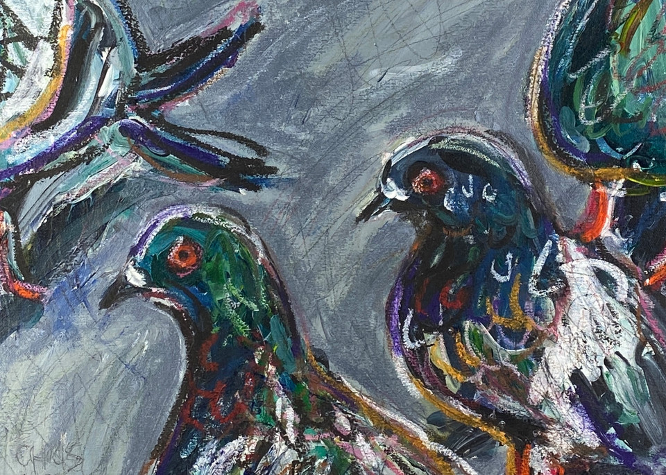 2 Pigeons Art | Chris Kappmeier Studio