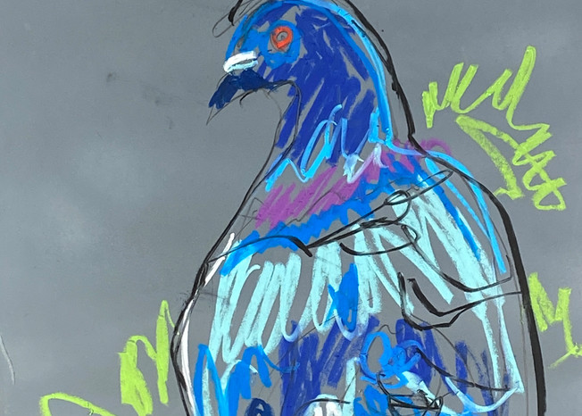 Noble Pigeons Art | Chris Kappmeier Studio