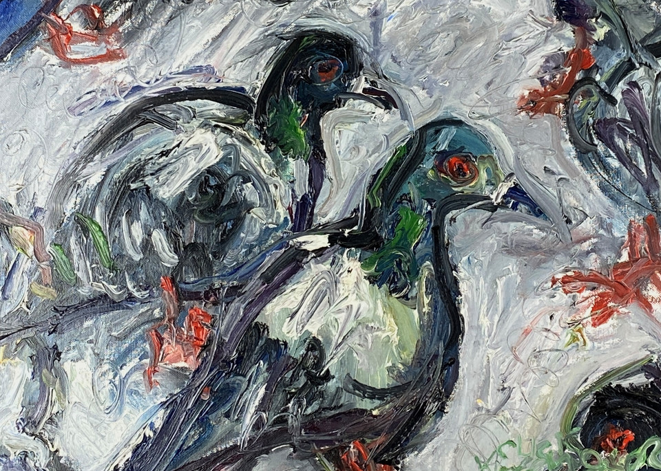 Pigeons Art | Chris Kappmeier Studio