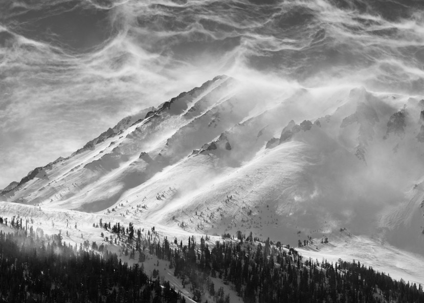 Wind Over Eastern Sierra Nevada Art | Leiken Photography