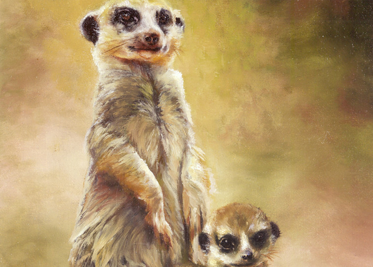 Meerkats Art | Wildlife Creations