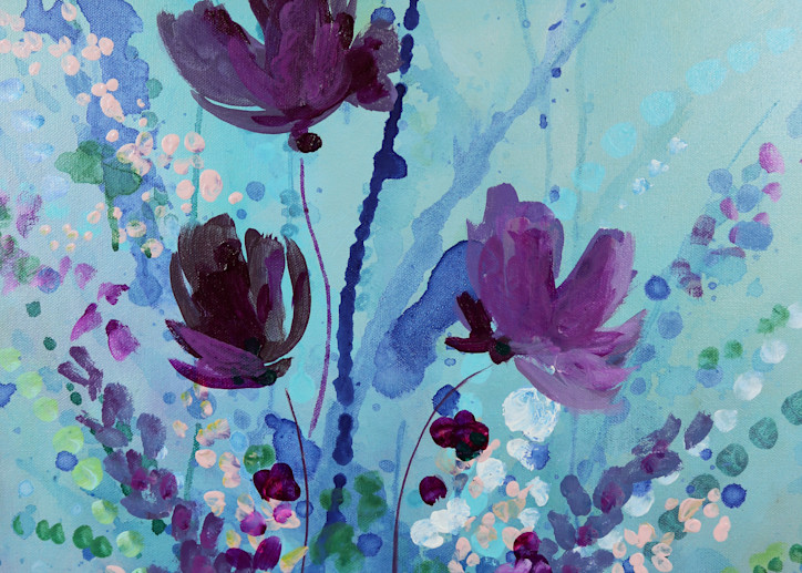 Graceful Winter Blooms I Art | Savy Jane, LLC