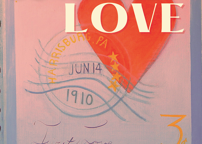 Summer Love Stamp Art | Polly Alice Design