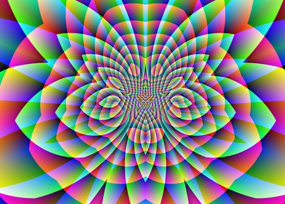 Psychedelic Motion Ii Art | Between Art and Science