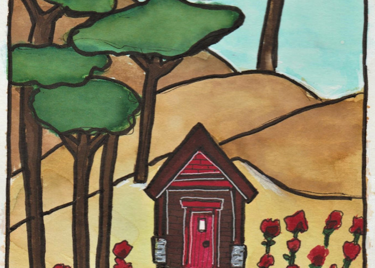 Little Cabin In The Woods Art | artdetrois
