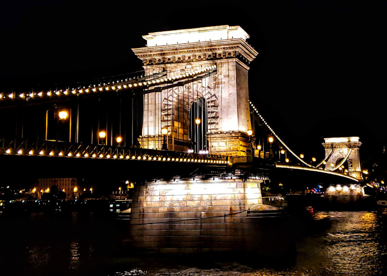 The Chain Bridge In Budapest, Number One Photography Art | Photoissimo - Fine Art Photography