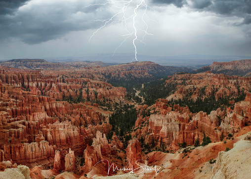 Electrified Bryce Canyon Photography Art | dynamicearthphotos