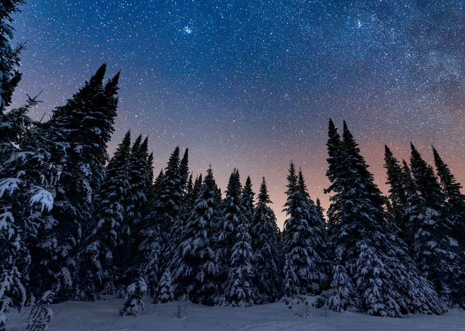 Adirondack Winter Night Photography Art | Kurt Gardner Photography Gallery