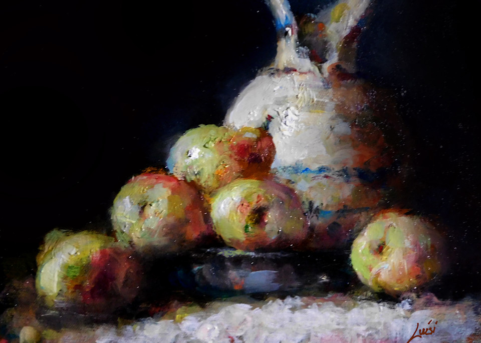 Broken Pitcher With Pears Art | Luisi Fine Art/Light On Color