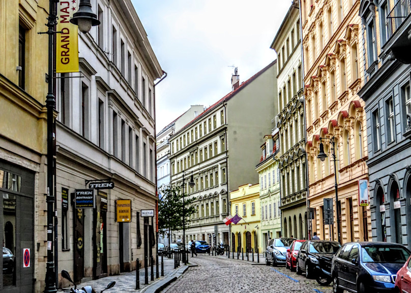 Cobblestone Street In Prague Photography Art | Photoissimo - Fine Art Photography