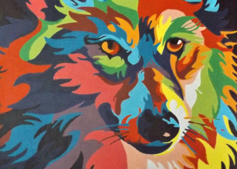 Wolf For Phoenix Art | Cynthia Christensen Art
