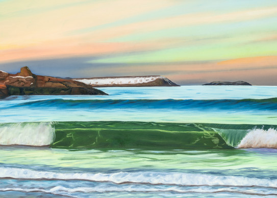 Front Beach Winter Art | The Art of David Arsenault