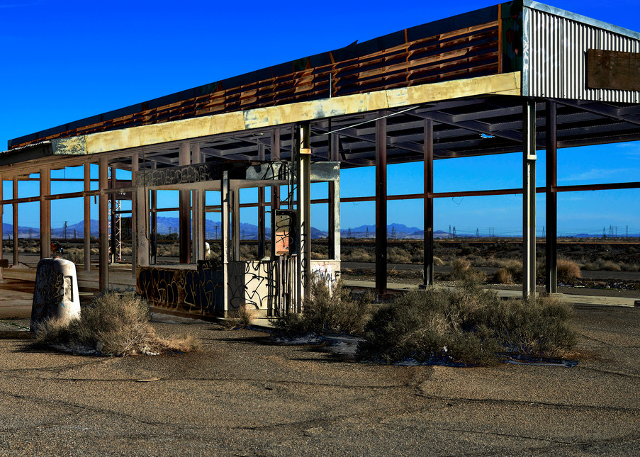 Abandoned Weigh Station Photography Art | Pacific Coast Photo