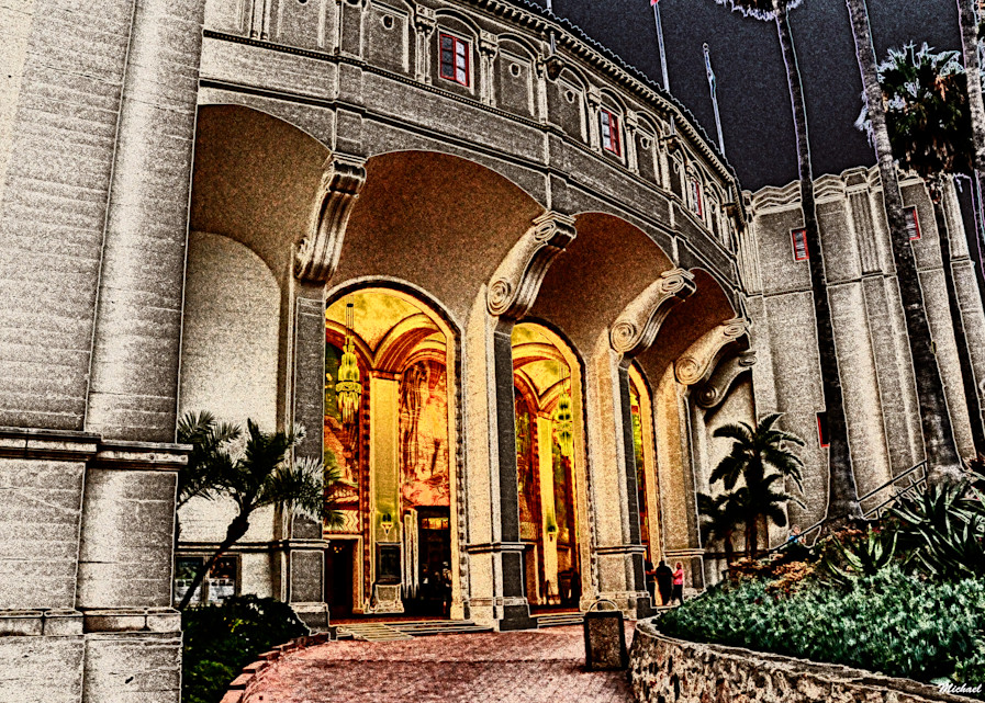 Casino Entrance At Catalina Island Photography Art | Pacific Coast Photo