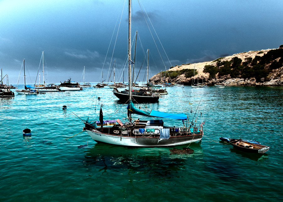 Sailboat At Emerald Bay Photography Art | Pacific Coast Photo