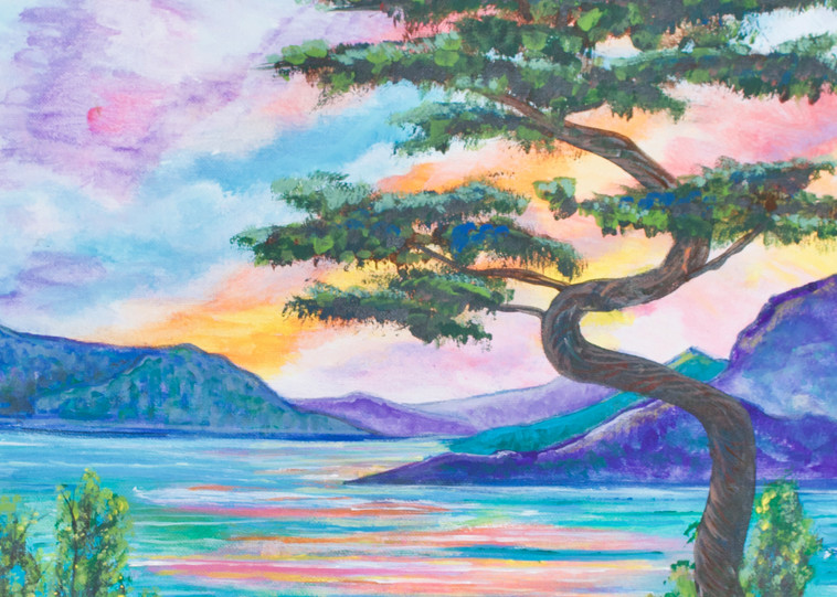 Sunset Cypress Art | The Art in Me