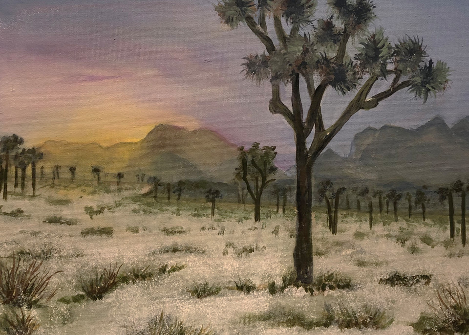 Desert Snow Art | The Art in Me