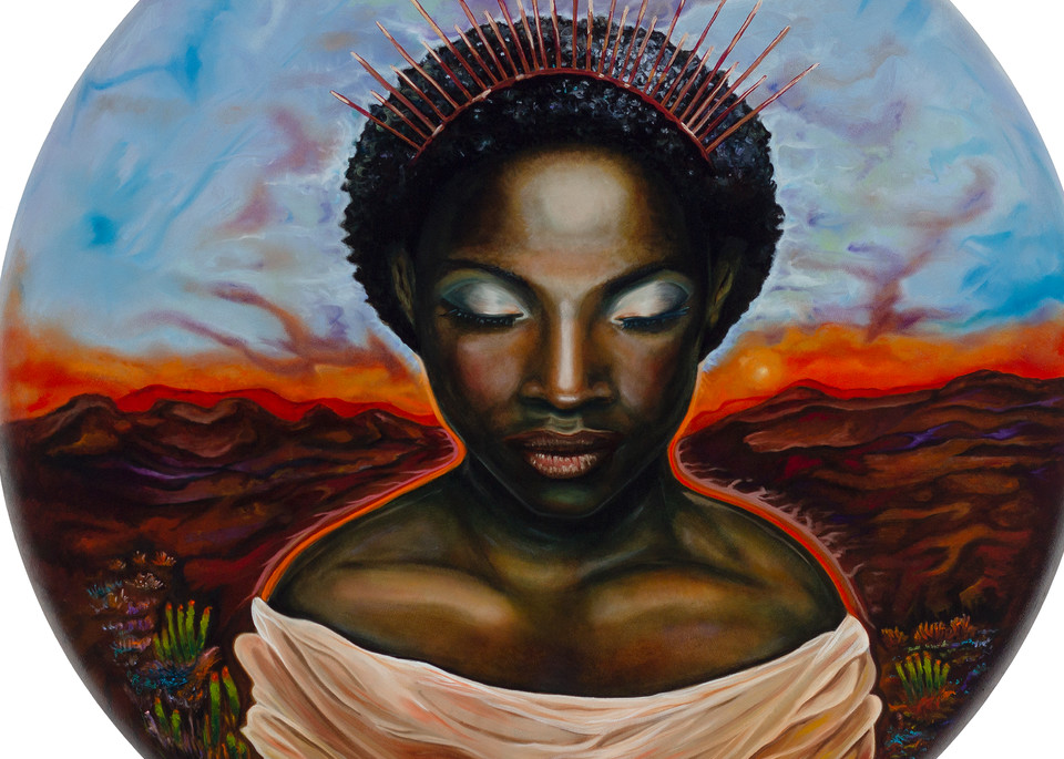 Powerful Black Woman Print Art | Sarah E. McCord- Fine Artist