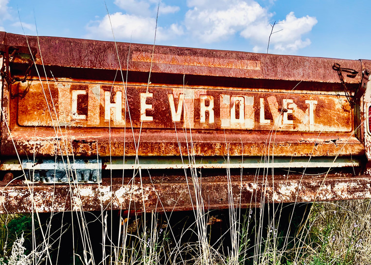 Rusty Chevrolet Photography Art | Vantage Point