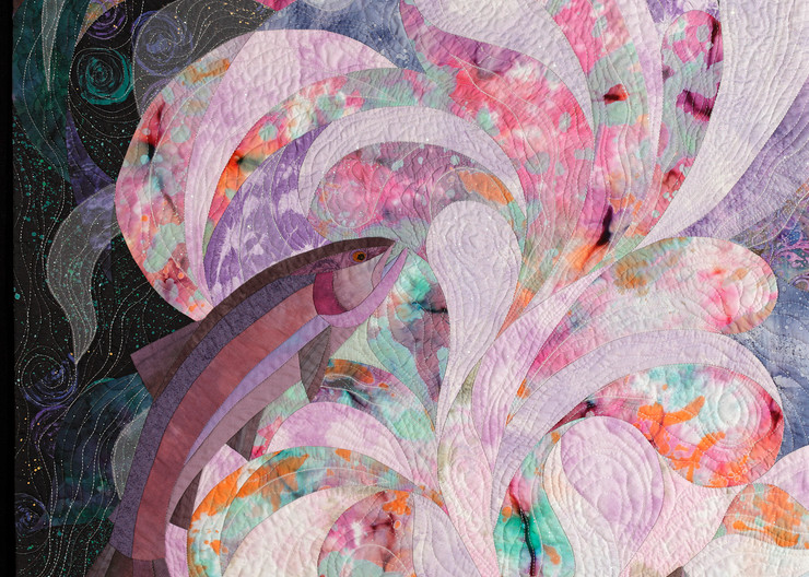 Jumping Rainbows Art | Susan Damone Balch Art Quilts