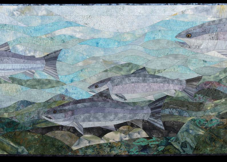 Home From The Sea Art | Susan Damone Balch Art Quilts