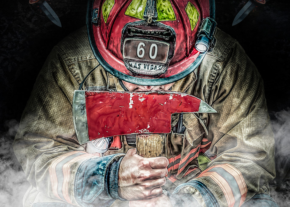 Firefighter 60 Art | DanSun Photo Art