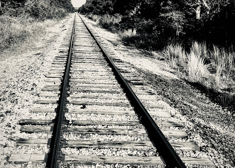 Old Train Track Photography Art | Vantage Point