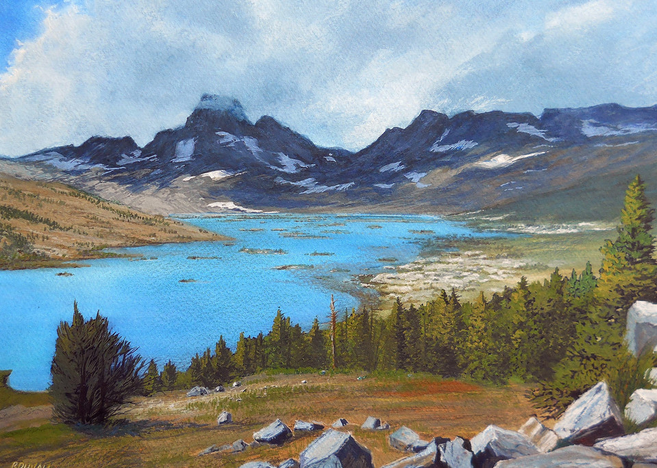 Thousand Island Lake Art | Robert Duvall Landscape Paintings