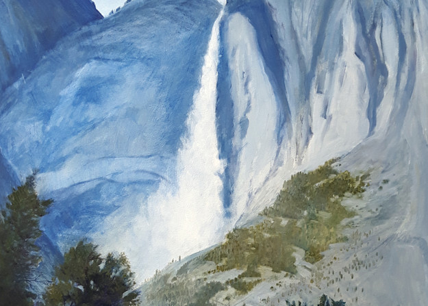 Upper Yosemite Falls Art | Robert Duvall Landscape Paintings
