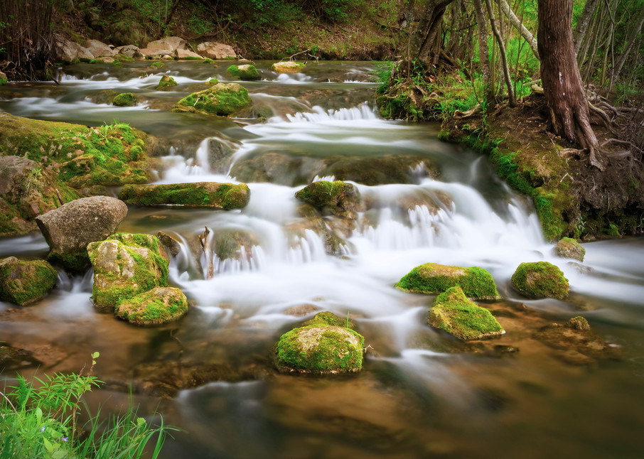 Gently The Water Flows Photography Art | Images of the Ozarks, Photography by Steve Snyder