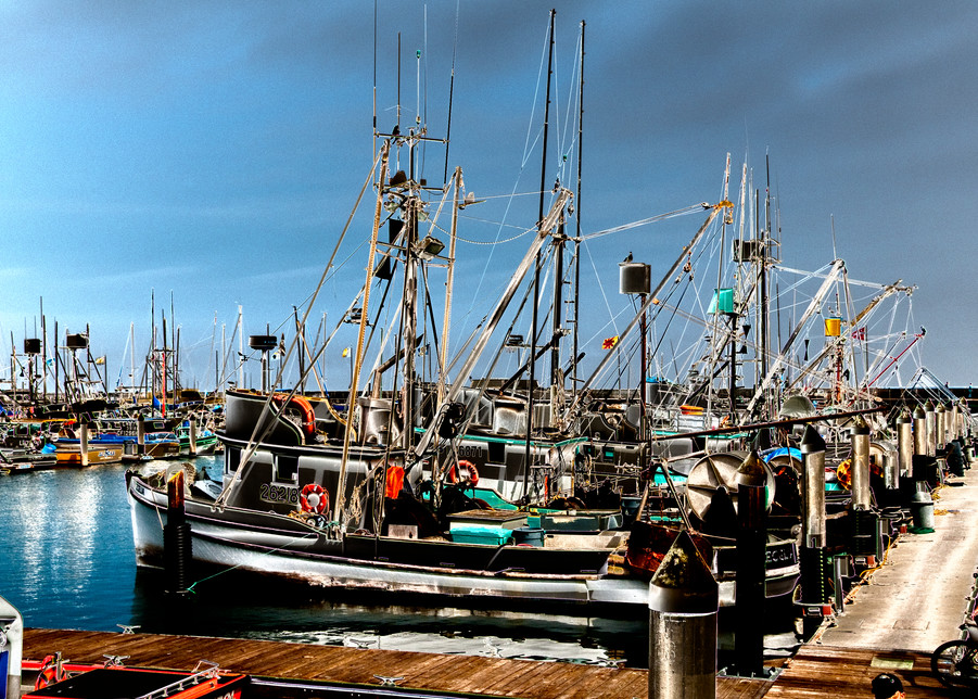 Fishing Boats Santa Cruz #2 Photography Art | Pacific Coast Photo