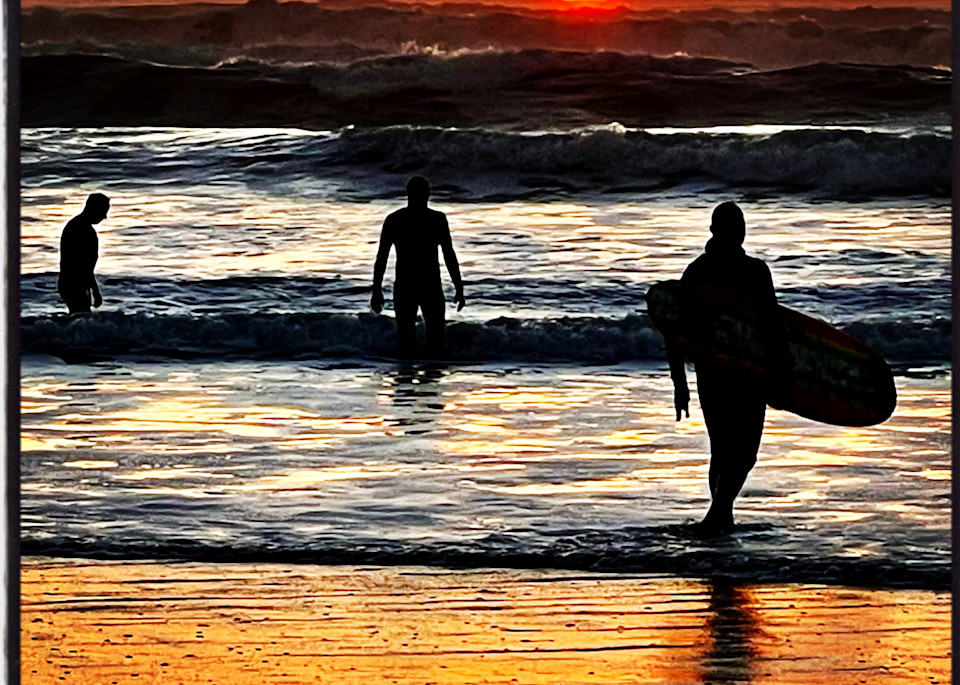 Surfer Sunset Photography Art | Mick Guzman Photography