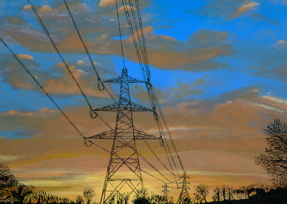 Watford Pylons Art | Emma Frost
