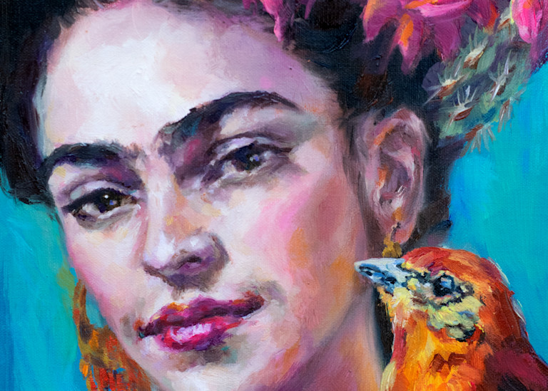 Cactusqueen: Frida 1 Art | Ans Carnes Art