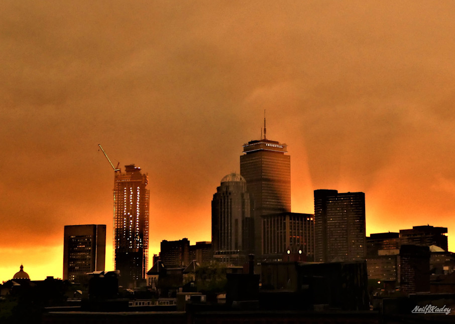 Boston Skyline Photography Art | neilfkadey