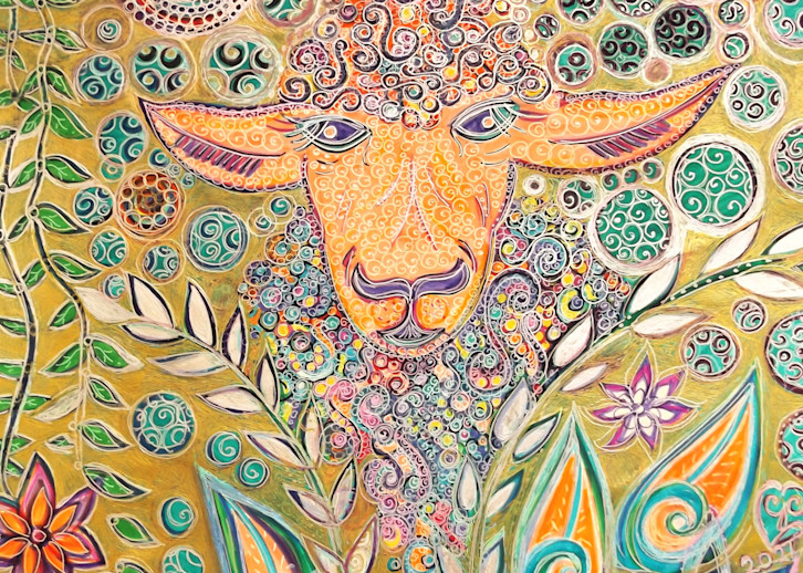 Sheep Dream Too Art | Cynthia Christensen Art