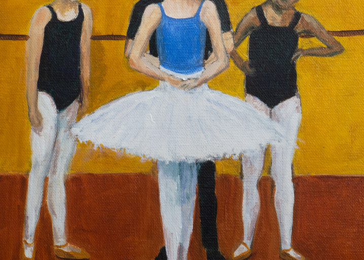 Ballerina Dancers Print