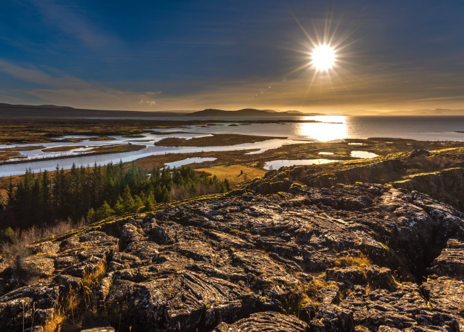 Icelandic Sunset Photography Art | Rick Vyrostko Photography