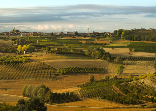 Piedmont, Italy panoramic