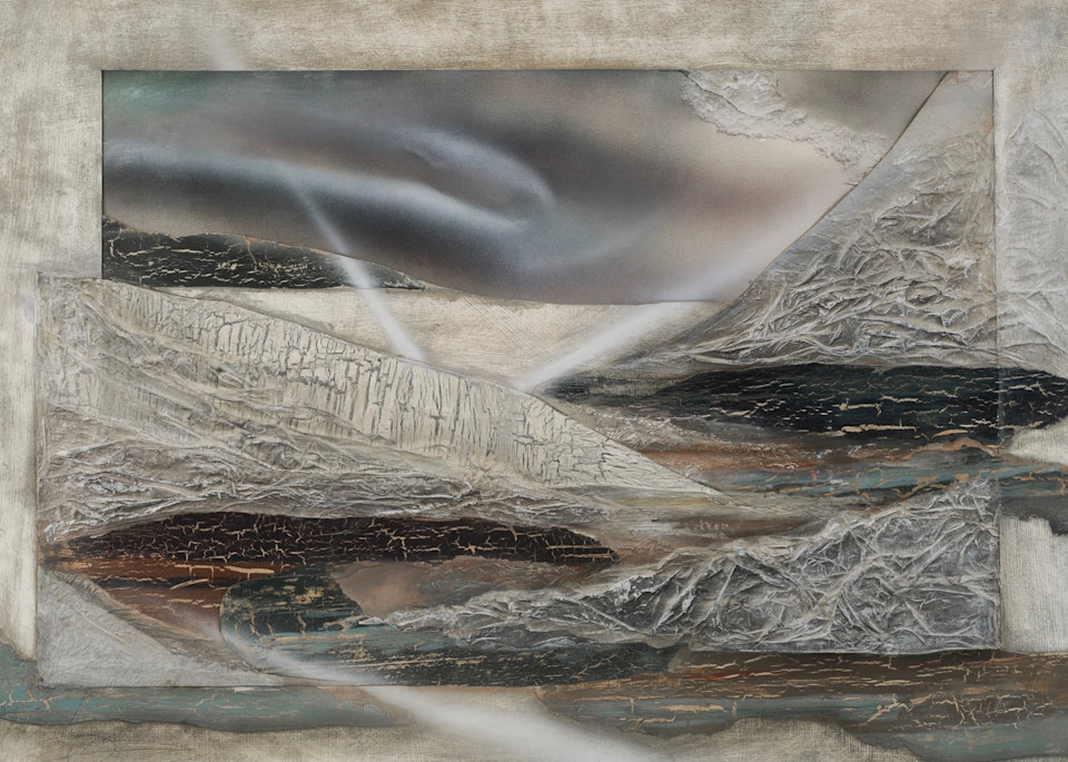 Textural Landscape  (Print) Art | Laurie Fields Studio