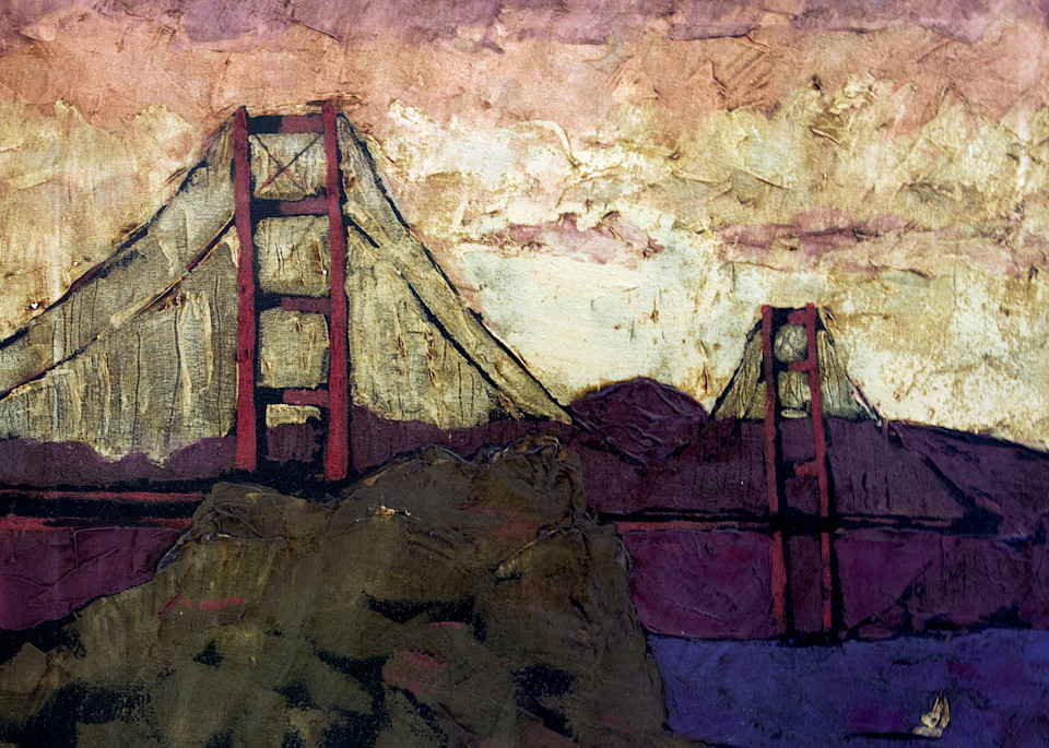 Golden Gate Bridge Art | jillalthousewood