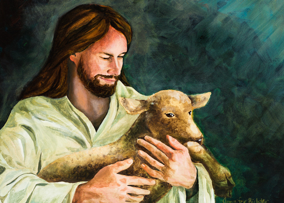 Dear To The Heart Of The Shepherd Art | Jennifer Richter Art