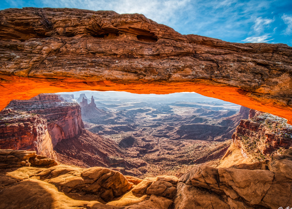 Mesa Arch Illuminated Photography Art | Peter Batty Photography