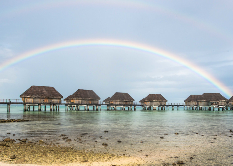 Double Rainbow In Paradise  Photography Art | Visual Arts & Media Group Corporation 