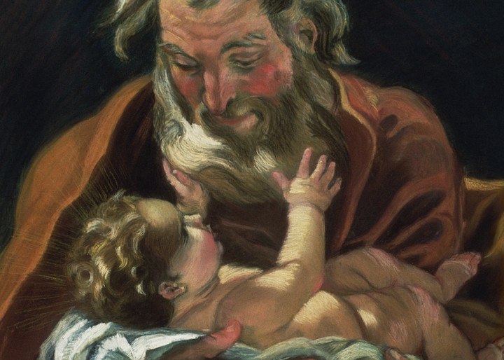 St. Joseph And The Infant Jesus Art | MY STORY IN ART, INC.