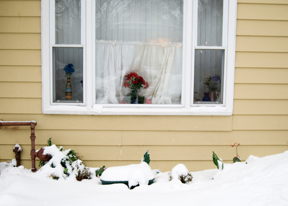 Winter Chicago Window Art | Mikey Rioux