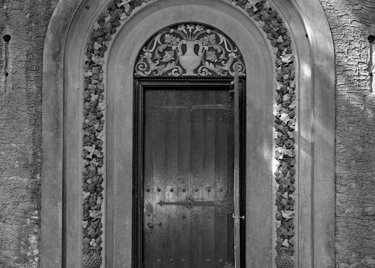 Front Door, Main House, Ossabaw Island Georgia  (1981) Photography Art | Rick Gardner Photography