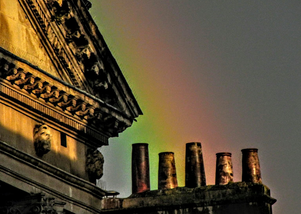 Rainbow & Mist Over Bath, England Number One Photography Art | Photoissimo - Fine Art Photography