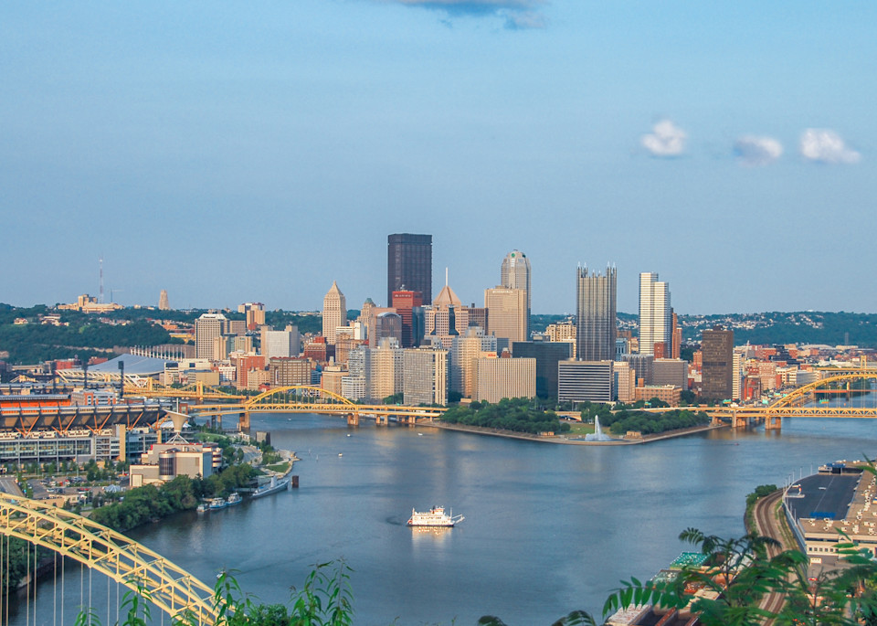Pittsburgh Riverboat Photography Art | Press1Photos, LLC